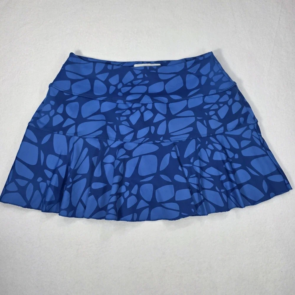 Jerdog Athletic Women's Blue Tennis Pickleball Golf Skirt Skort Size‎ Small USA